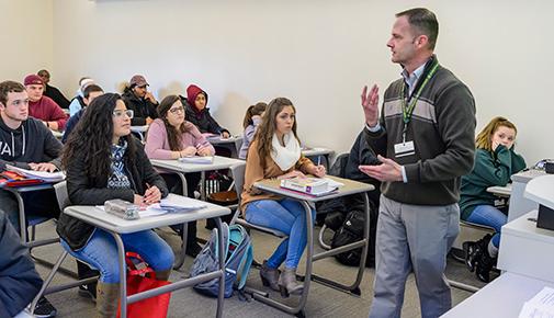 Students in classroom